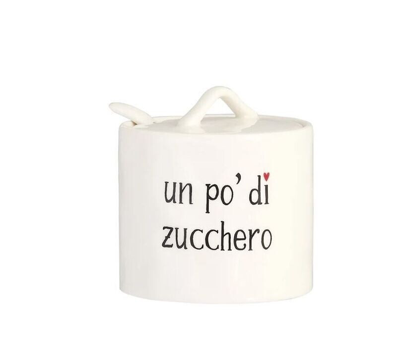 Zuccheriera in gres d.8 Un Po' di Zucchero Simple Day