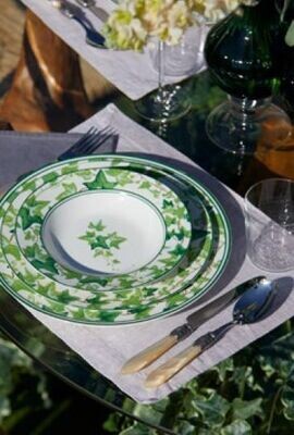 Servizio 18 piatti in porcellana Edera Collection Edg Enzo De Gasperi