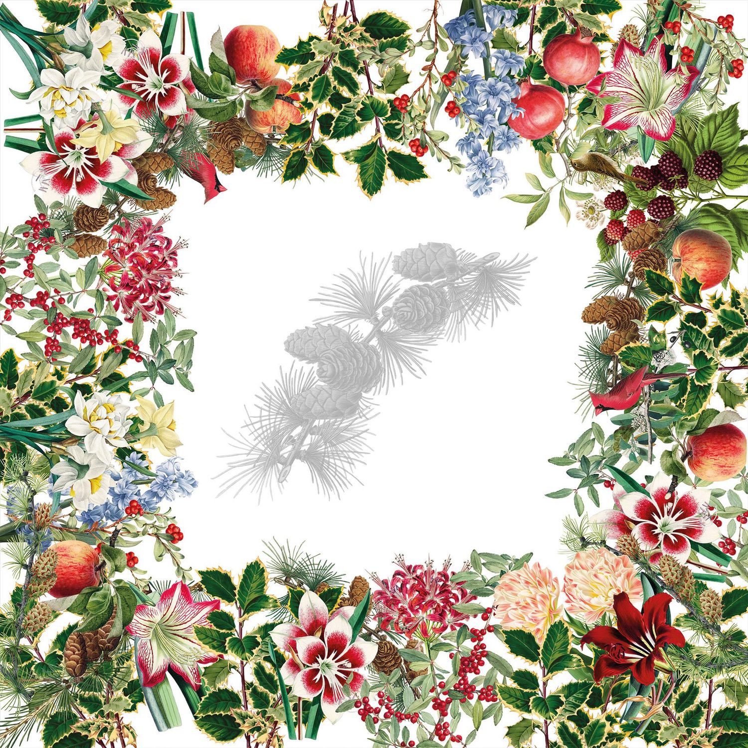 Tovaglia in lino 220x220 Natalia The Napking Tovaglia in lino 220x220 Natalia The Napking