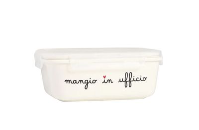 Contenitore in gres misura L Mangio in Ufficio Simple Day
