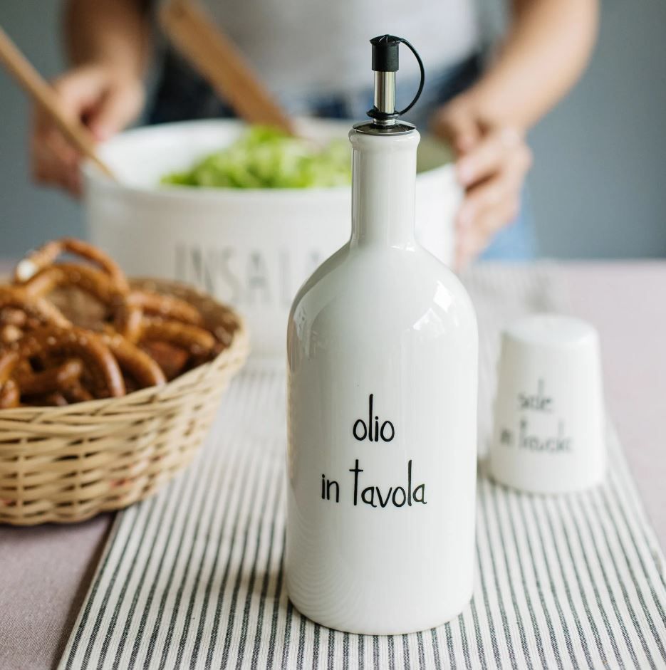 Bottiglia in gres 600 ml Olio in Tavola Simple Day