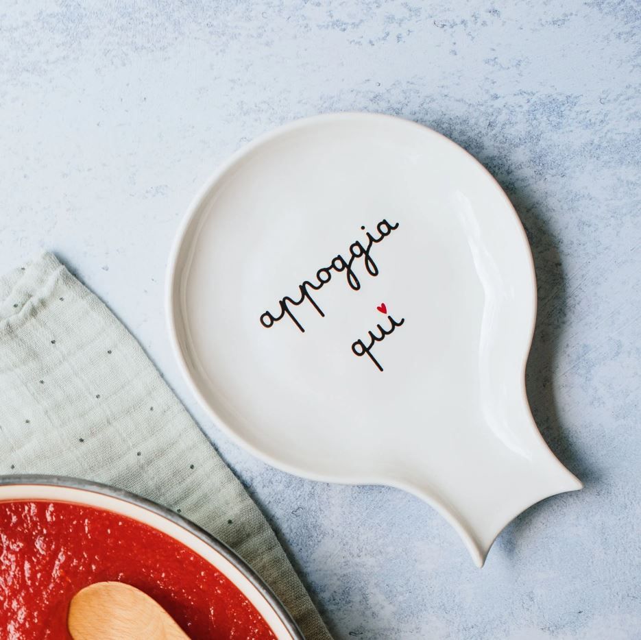 Poggiamestolo in gres Appoggia Qui Simple Day