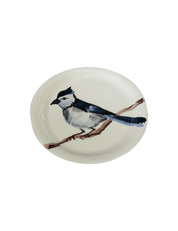 Set 2 piatti insalata ghiandaia Selva Virginia Casa