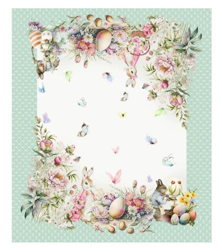 Tovaglia in tessuto antimacchia Easter Eggs Casa Anversa