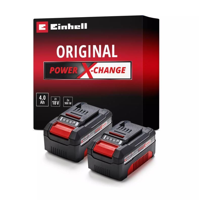 Kit 2 batterie 18V 4,0Ah cod.4511489 Einhell