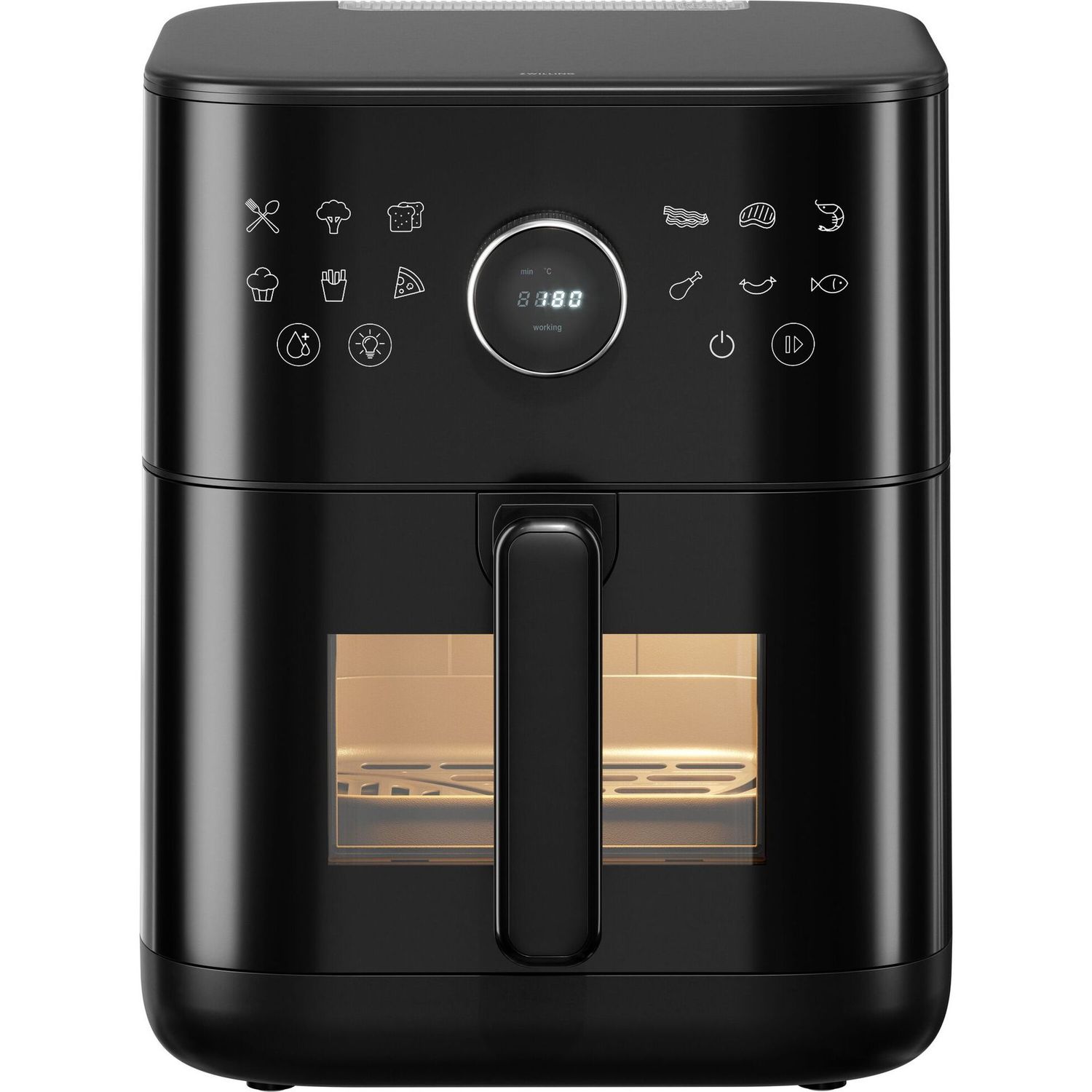 Friggitrice ad aria lt.6 col.nero Zwilling