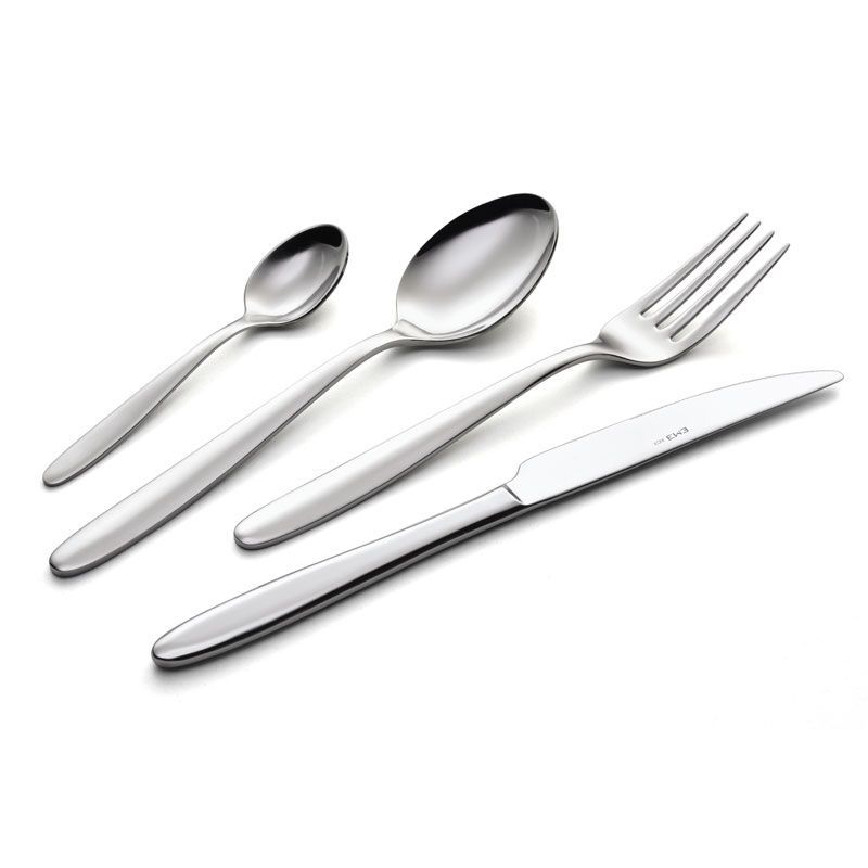 Confezione vetrina 24 pz posate acciaio lucido 18/10 Capri Eme Posate Confezione vetrina 24 pz posate acciaio lucido 18/10 Capri Eme Posate