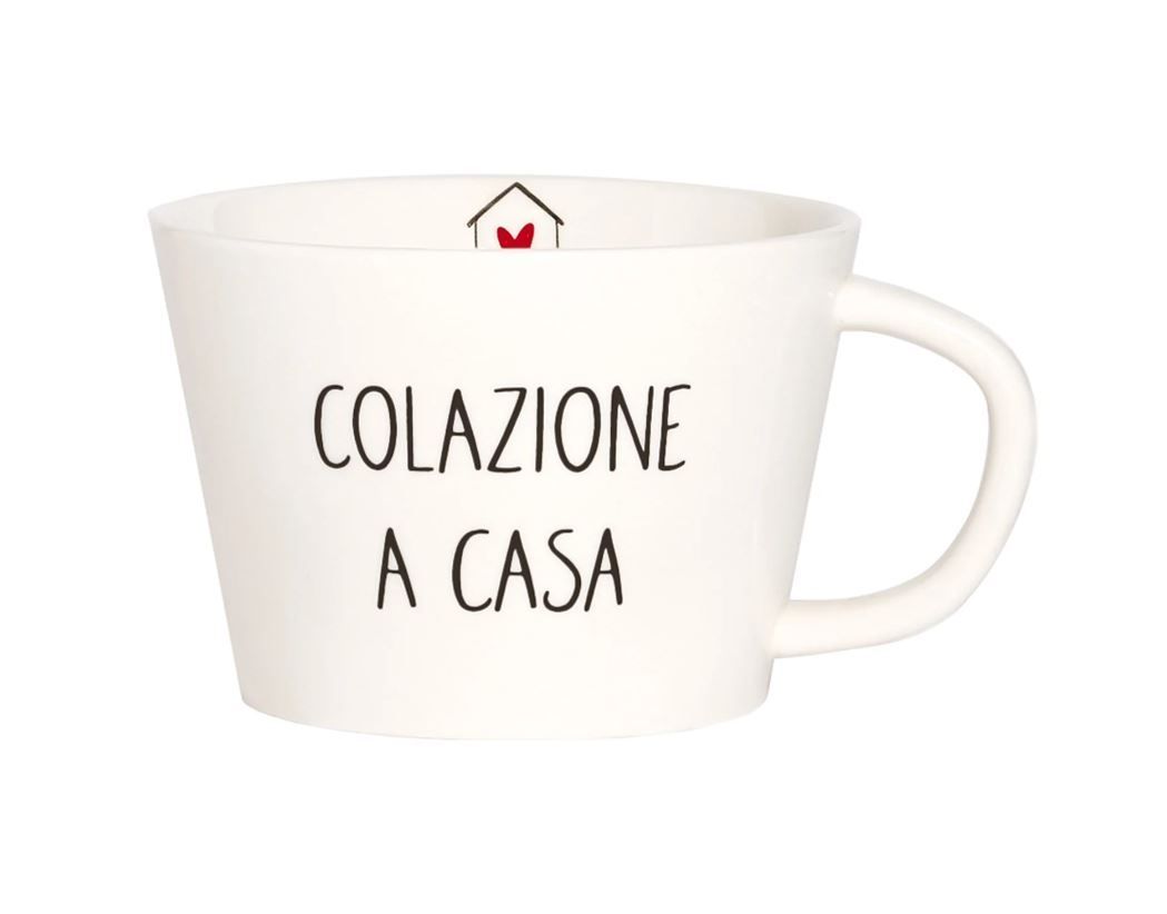 Tazza colazione in gres Colazione a Casa 580ml Simple Day Tazza colazione in gres Colazione a Casa 580ml Simple Day