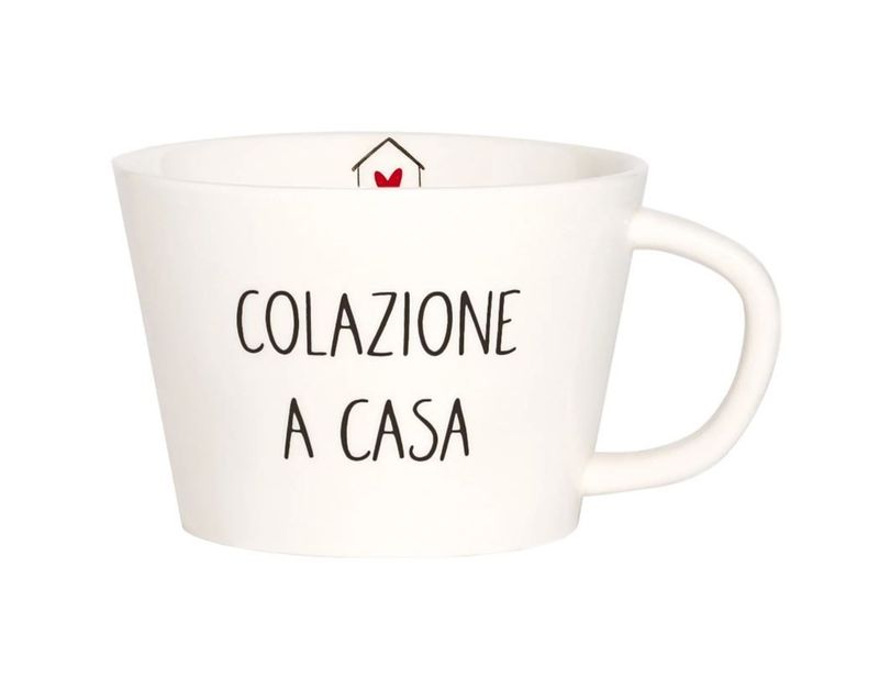 Tazza colazione in gres Colazione a Casa 580ml Simple Day