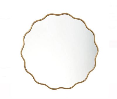 Specchiera tonda in legno diam.80 L'Oca Nera