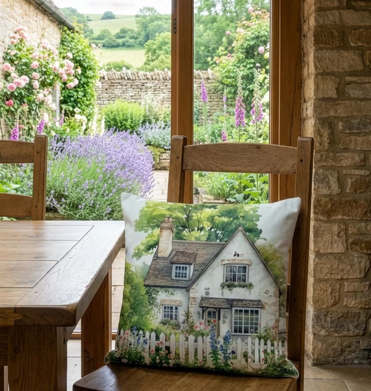 Cuscino in tessuto 50x50 Nunny Cottage The Napking