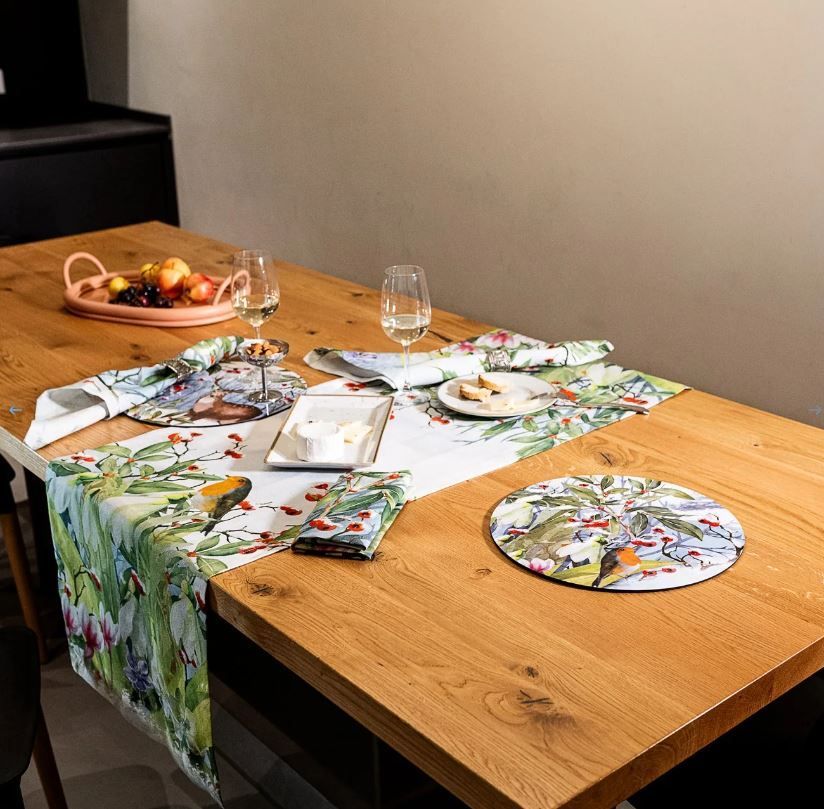 Runner in lino 50x150 Beaumont The Napking