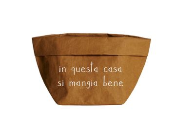 Contenitore in cellulosa 15x15 In questa Casa si Mangia bene Simple Day