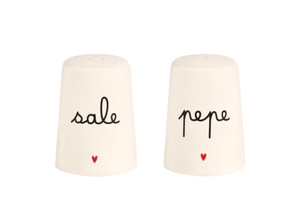 Set sale e pepe in gres Sale Pepe Cuore Simple Day