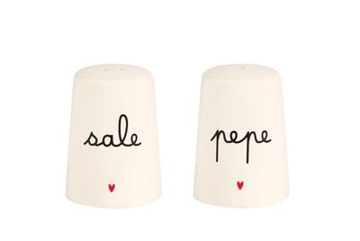 Set sale e pepe in gres Sale Pepe Cuore Simple Day