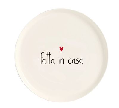 Piatto pizza in ceramica d.31 Fatta in Casa Simple Day