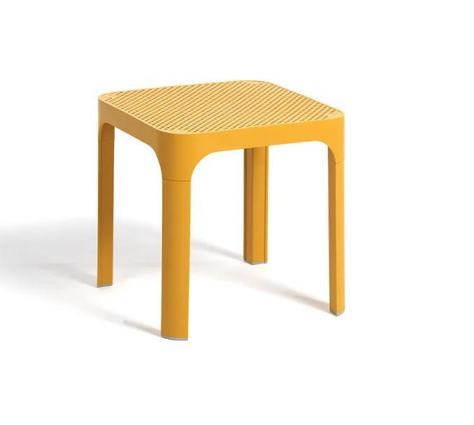 Tavolino basso Net Table 40 col. senape Nardi Outdoor Tavolino basso Net Table 40 col. senape Nardi Outdoor