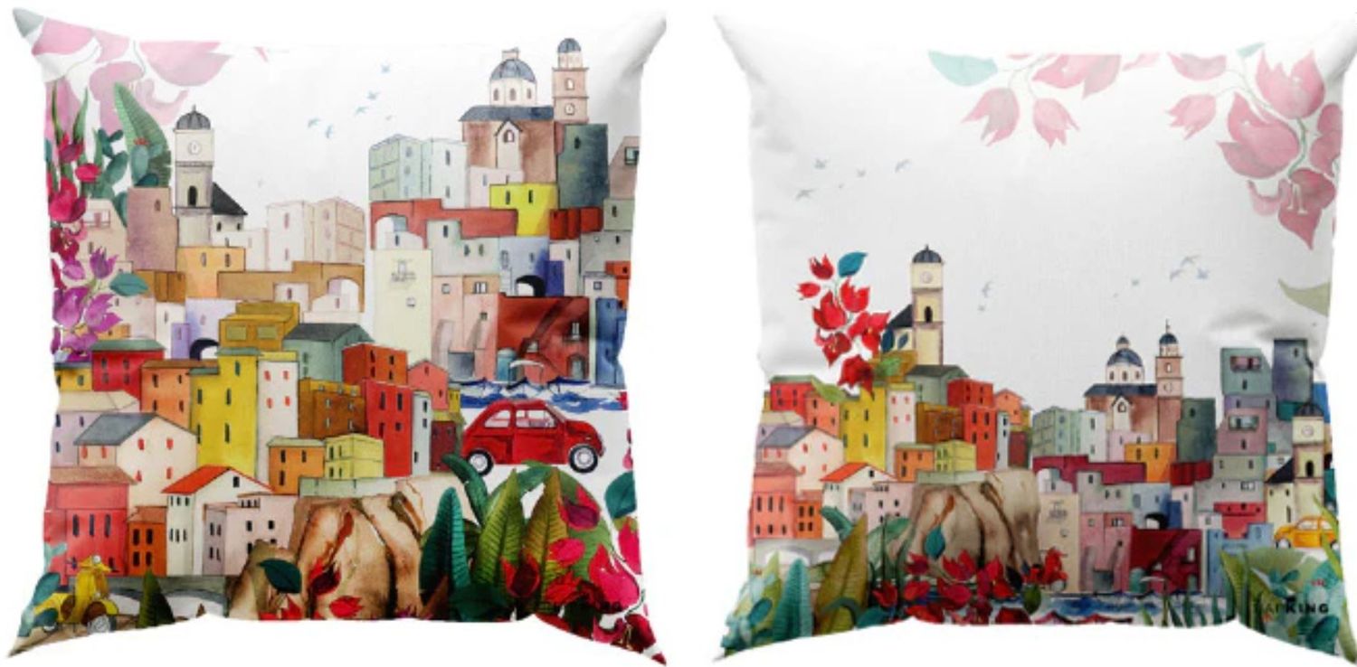 Cuscino in lino 50x50 Riviera The Napking