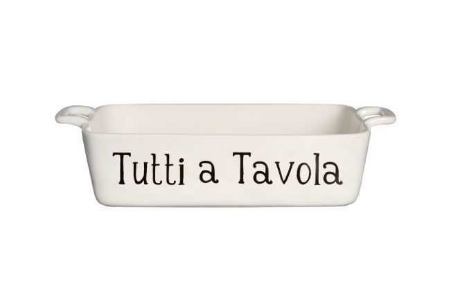 Pirofila in gres 26(32)x18 Tutti a Tavola Simple Day