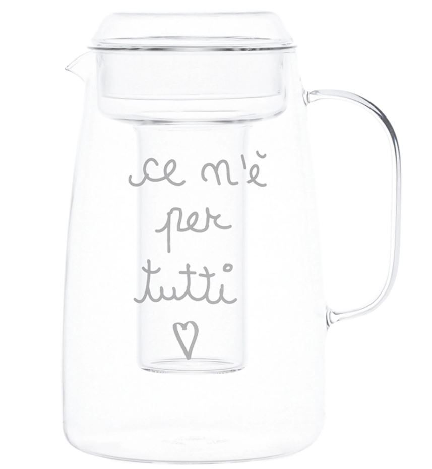 Caraffa con portaghiaccio lt.2 Ce n'è Per Tutti Simple Day Caraffa con portaghiaccio lt.2 Ce n'è Per Tutti Simple Day
