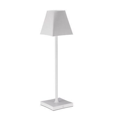 Lampada led ricaricabile in alluminio Etere col.bianco Le Coq Lampada led ricaricabile in alluminio Etere col.bianco Le Coq