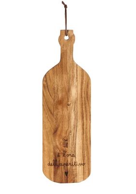 Tagliere in legno 50x16 E' l'Ora dell'Aperitivo Simple Day Tagliere in legno 50x16 E' l'Ora dell'Aperitivo Simple Day