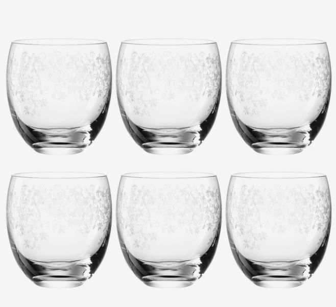 Set 6 bicchieri acqua 400ml Chateau Leonardo