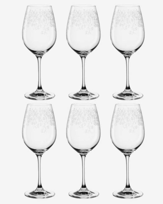 Set 6 calici vino bianco 410ml Chateau Leonardo Set 6 calici vino bianco 410ml Chateau Leonardo