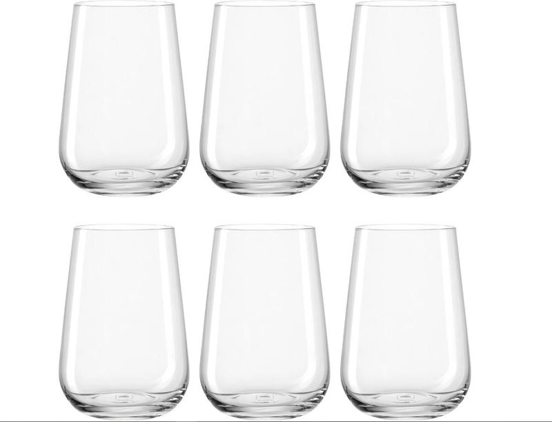 Set 6 bicchieri acqua 350ml Paladino Leonardo