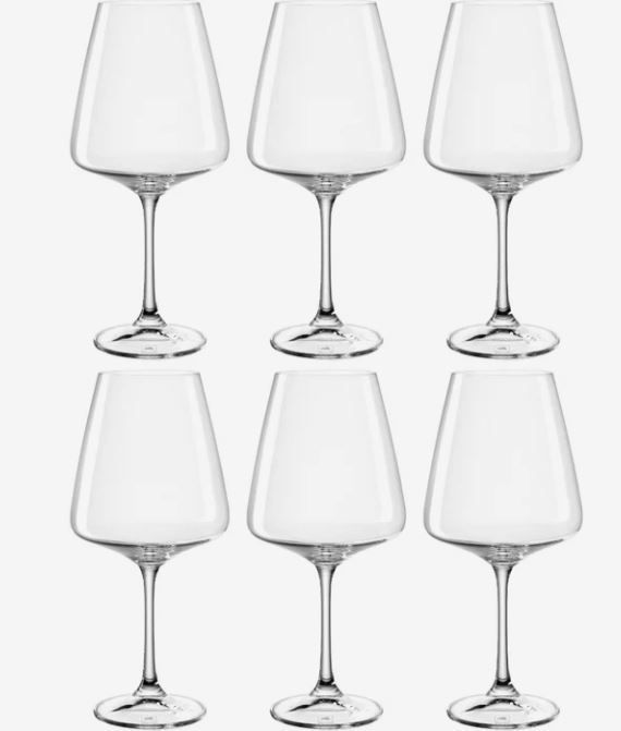 Set 6 calici vino rosso 660ml Paladino Leonardo