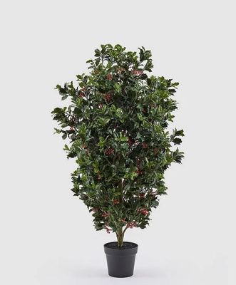 Pianta artificiale agrifoglio con bacche anti-UV h.129 Edg Enzo De Gasperi Pianta artificiale agrifoglio con bacche anti-UV h.129 Edg Enzo De Gasperi