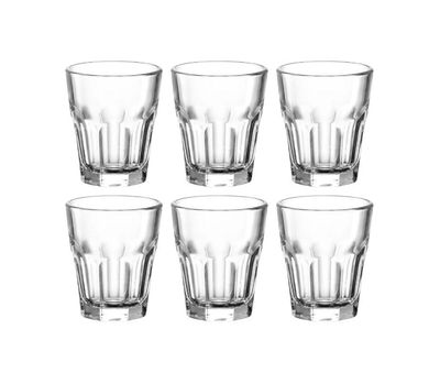 Set 6 bicchierini grappa 50ml Rock Leonardo Set 6 bicchierini grappa 50ml Rock Leonardo