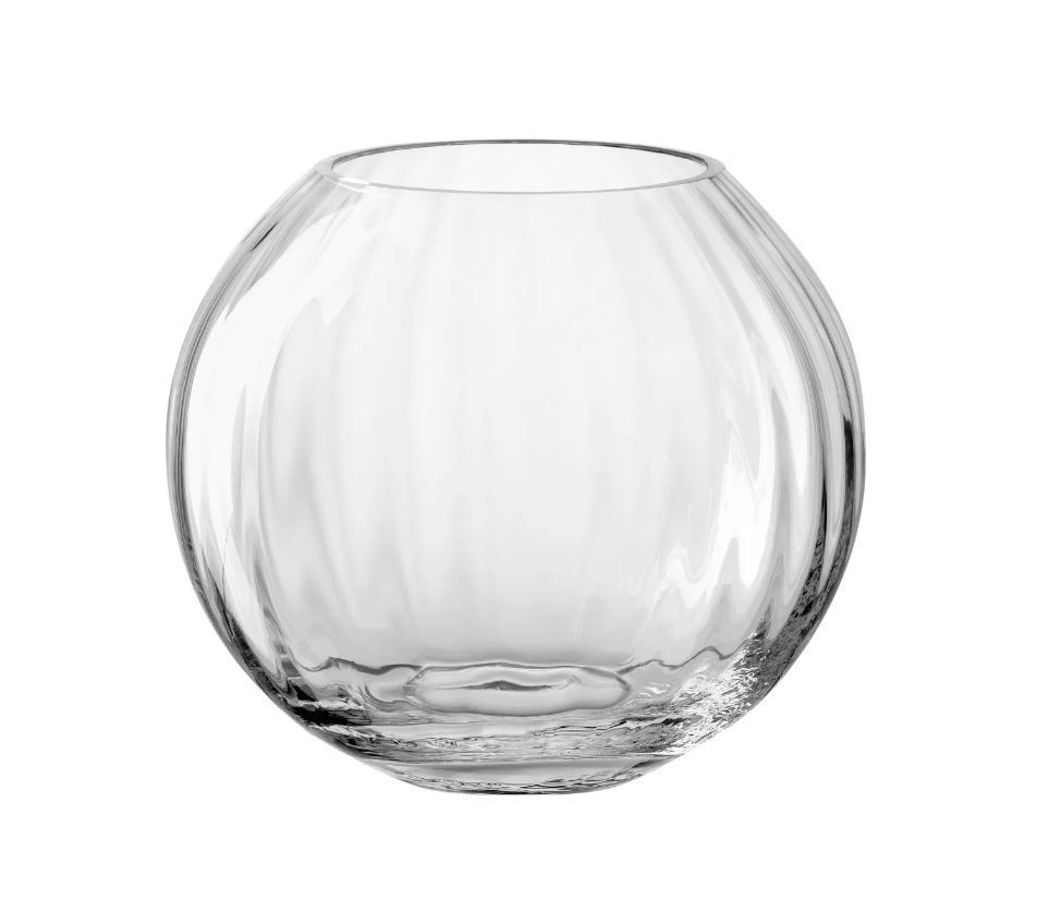 Vaso in vetro a sfera d.20 h.18 Poesia Leonardo Vaso in vetro a sfera d.20 h.18 Poesia Leonardo
