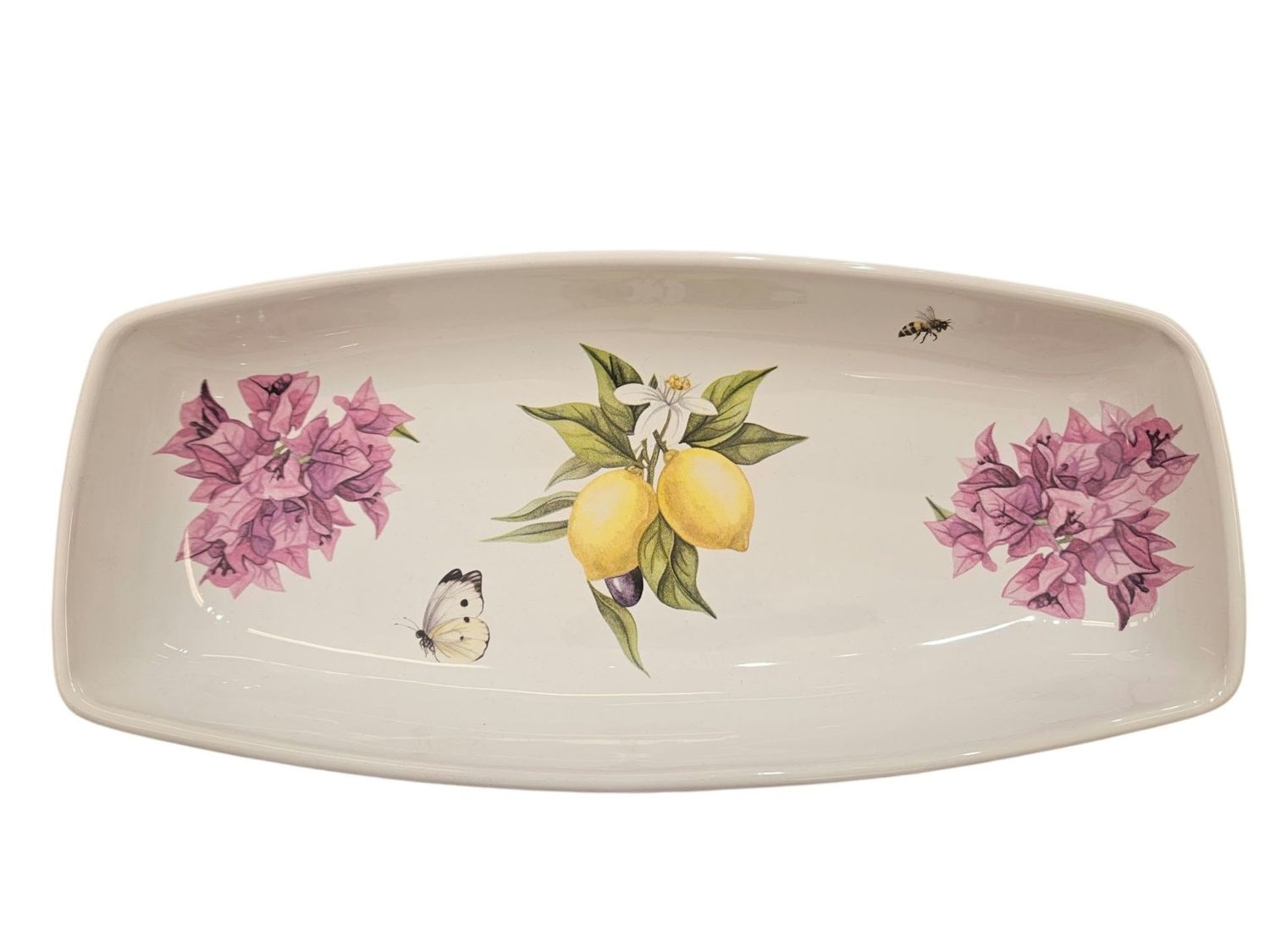 Vassoio piccolo Filomè in ceramica fantasia Mediterraneo Ceramiche Viva Vassoio piccolo Filomè in ceramica fantasia Mediterraneo Ceramiche Viva