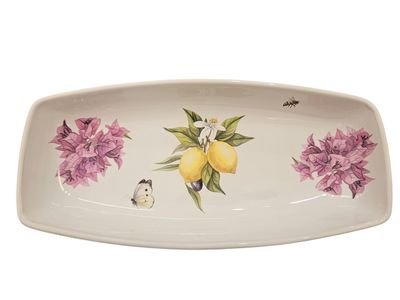 Vassoio piccolo Filomè in ceramica fantasia Mediterraneo Ceramiche Viva Vassoio piccolo Filomè in ceramica fantasia Mediterraneo Ceramiche Viva