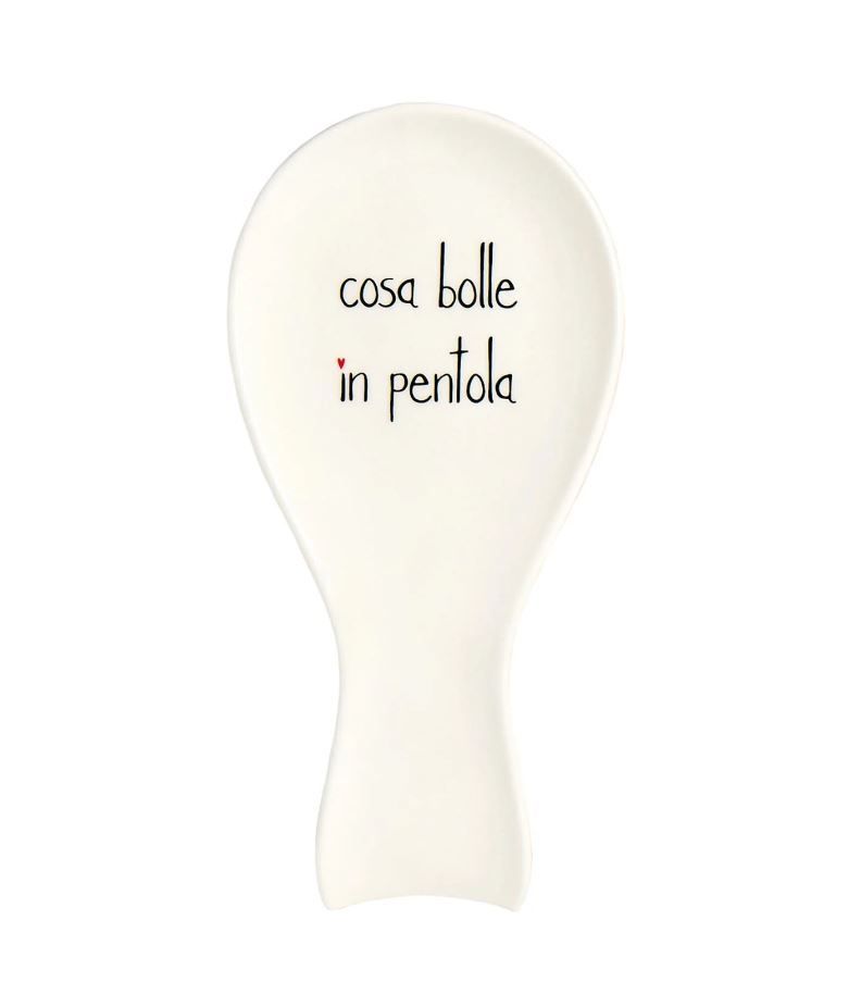 Poggiamestolo in gres Cosa Bolle in Pentola Simple Day