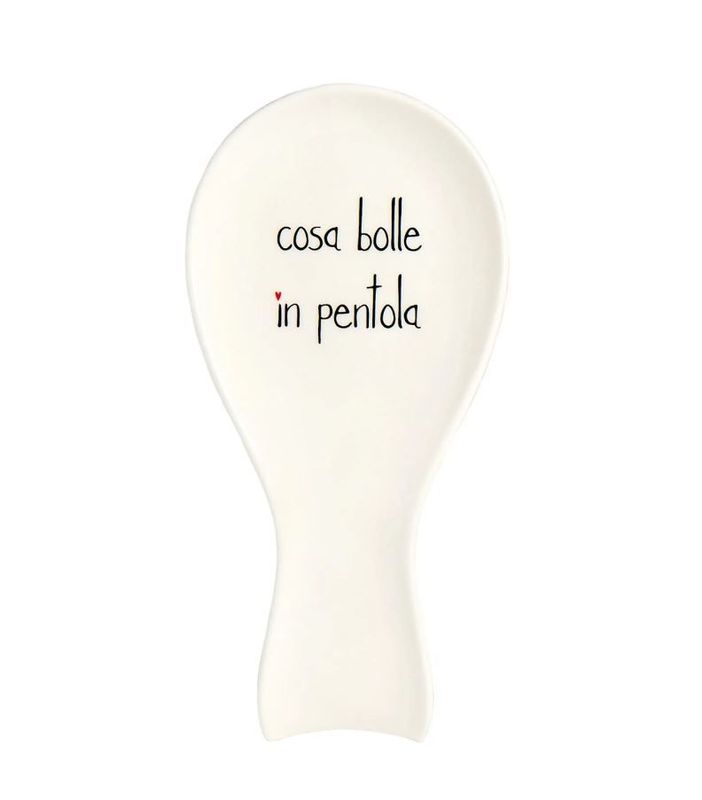 Poggiamestolo in gres Cosa Bolle in Pentola Simple Day