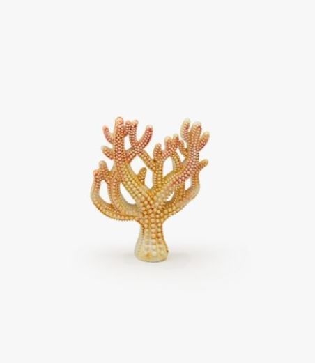 Corallo in ceramica col.giallo Ceramiche Viva