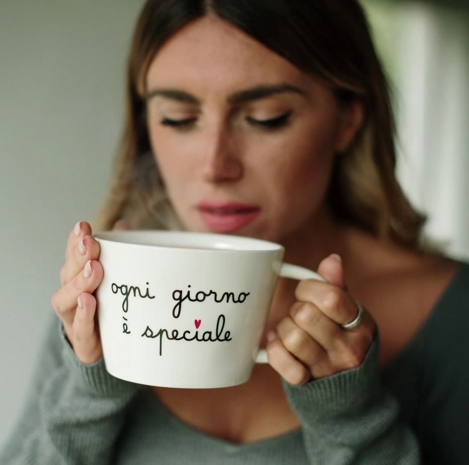 Tazza colazione in gres Ogni giorno è Speciale 580ml Simple Day