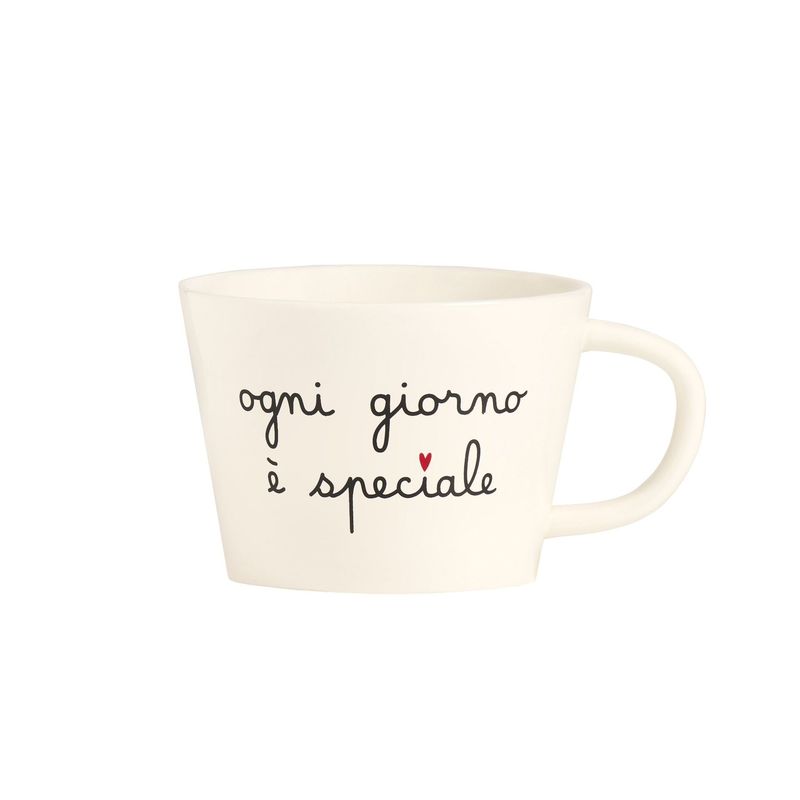 Tazza colazione in gres Ogni giorno è Speciale 580ml Simple Day