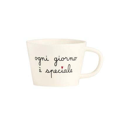 Tazza colazione in gres Ogni giorno è Speciale 580ml Simple Day