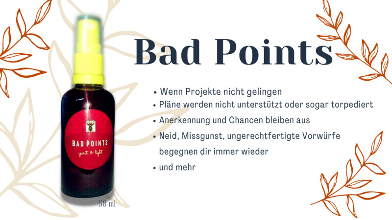 BAD POINTS