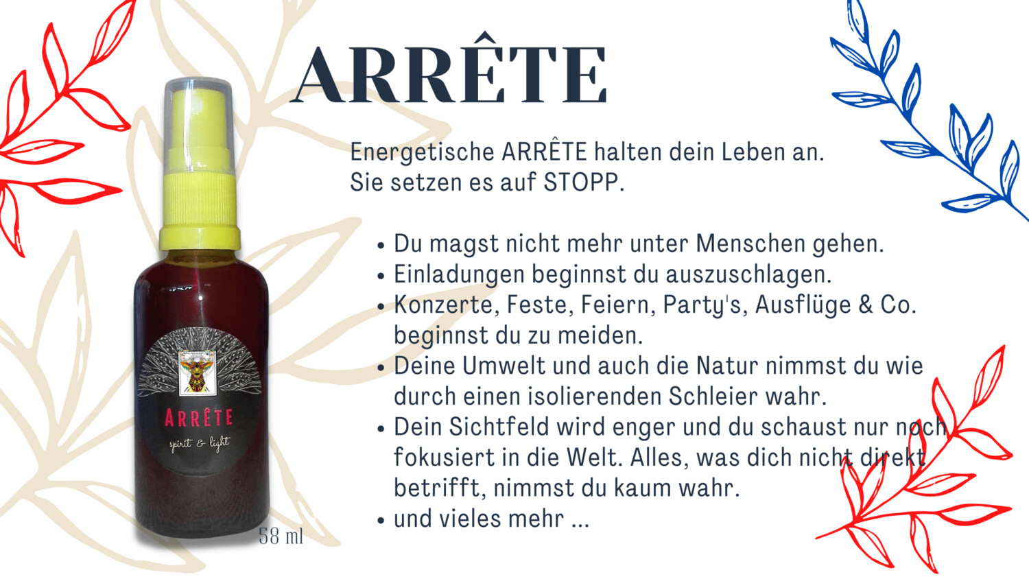 ARRÊTE ARRÊTE