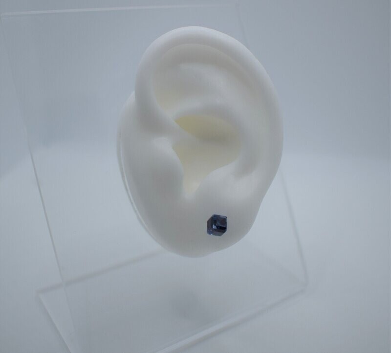 PENDIENTES CUBIC BLUE