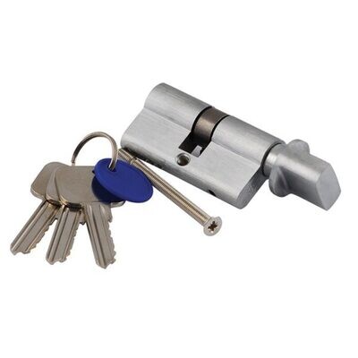 Primeline Euro Cylinder & Turn - Keyed to Differ