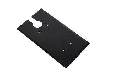 DormaKaba BTS75V Floorspring Coverplate Oversized - Black