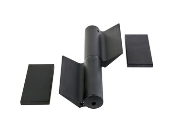 EVO Self Closing Hydraulic Hinge Glass - Glass 90 Degree HO LH