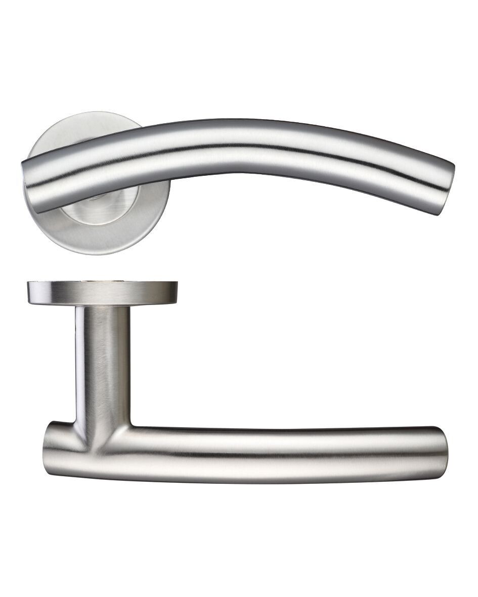 Styletech Arched T-Bar Lever Handle SSS