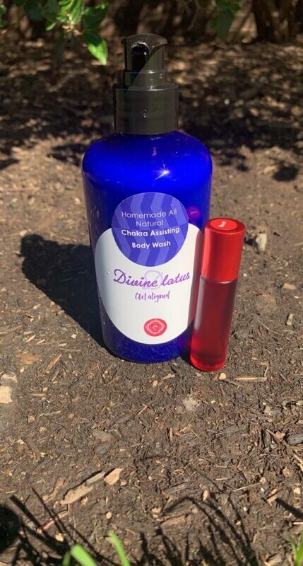 Root Chakra & matching essential oil roller