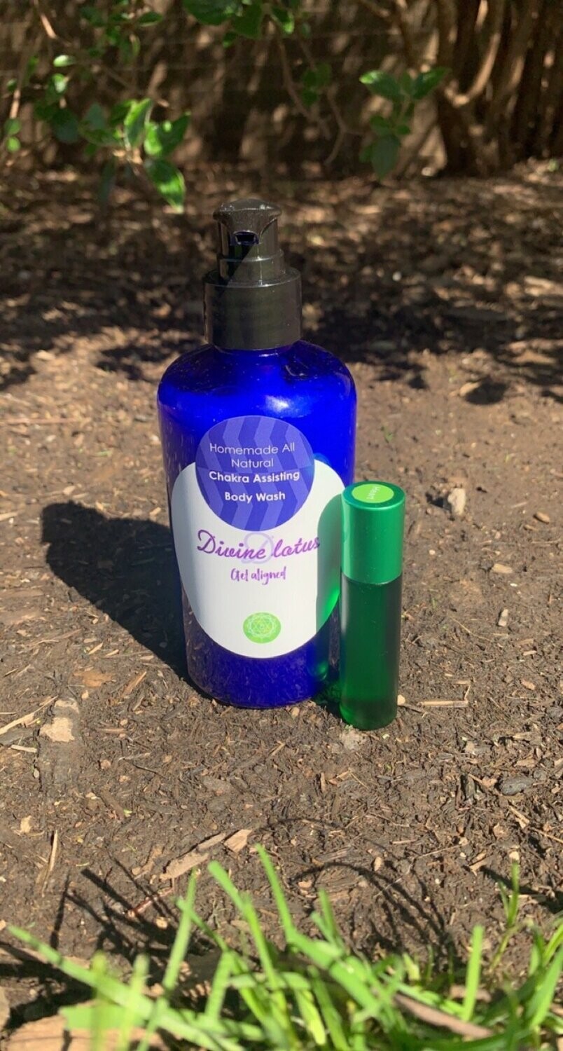 Heart Chakra & matching essential oil roller